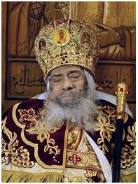 El Papa copto muerto