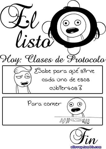 Lección de protocolo Lección de urbanidad