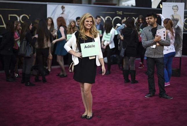 Posando al estilo Adele