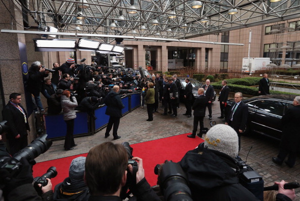 Llegando al Consejo de la UE