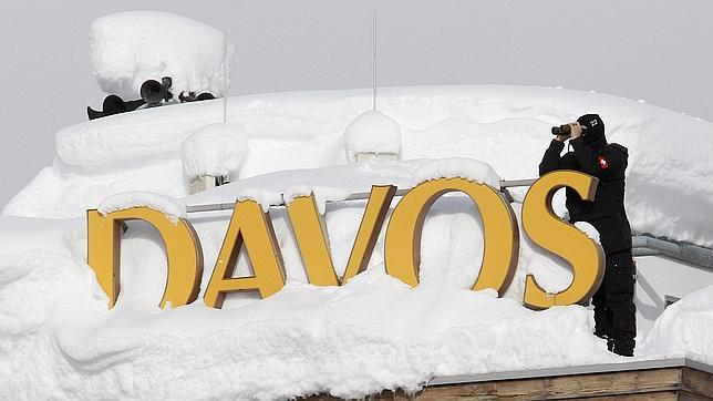 Tareas de vigilancia en el Foro de Davos