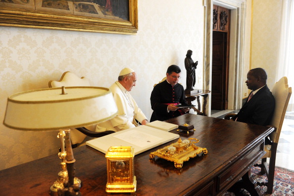 Pope Francis Meets Mozambique Prime Minister Alberto Vaquina