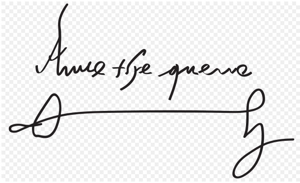 Firma de Ana Bolena