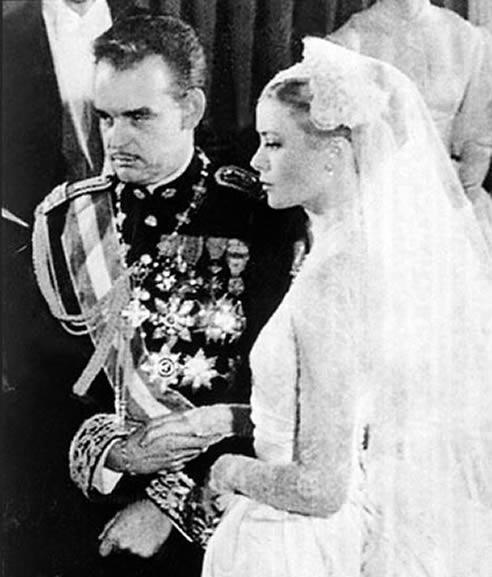Grimaldi Boda de Rainiero de Mónaco y Grace Kelly en 1956