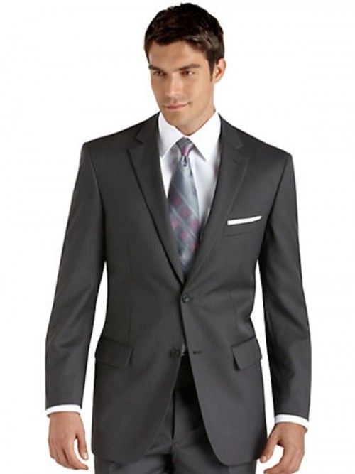 Traje color gris