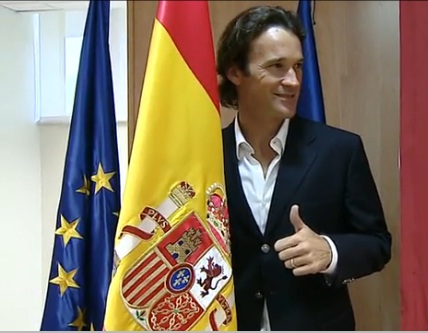 Presentación de Moya como capitán de Copa Davis oct 13 3