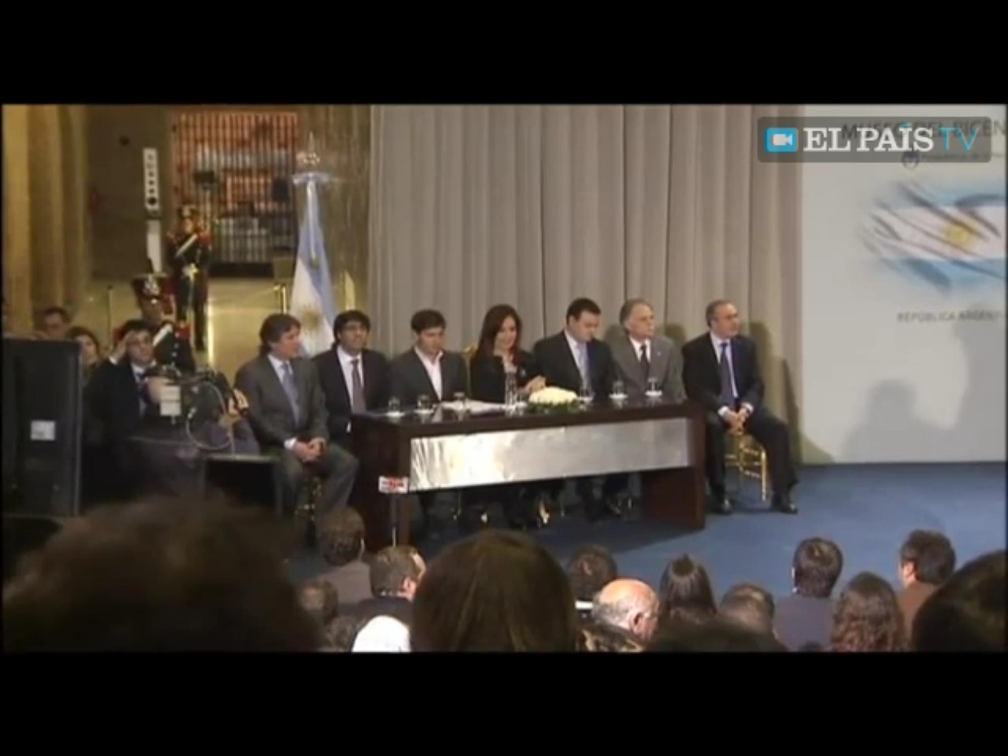 Nuevos ministros de Cristina Kirchner