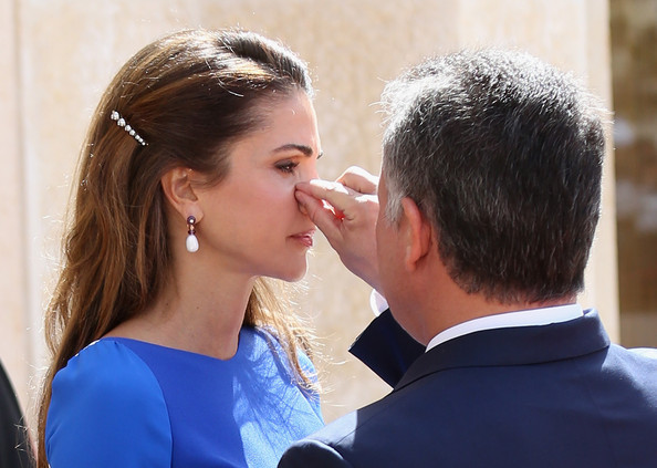Algo en el ojo de Rania