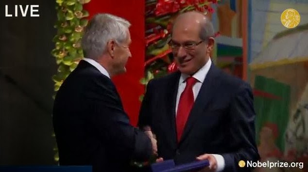 Entrega del Premio Nobel de la Paz 2013