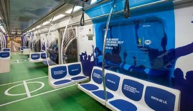 El metro en  Brasil