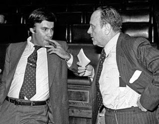 Felipe Gonzalez y Manuel Fraga 1977