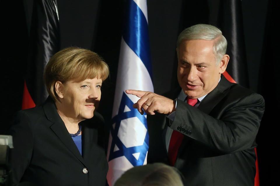 Merkel y Netanyahu