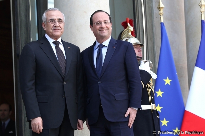 Hollande recibe en el Elíseo