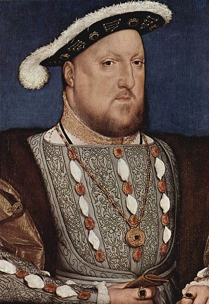 Enrique VIII pintado por Holbein