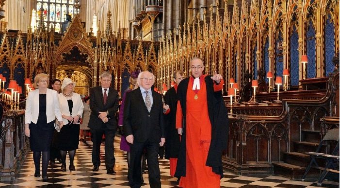En la Abadía de Westminster