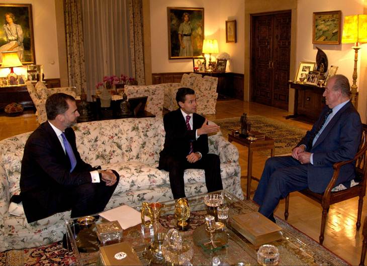 Reunión con el rey y el Príncipe