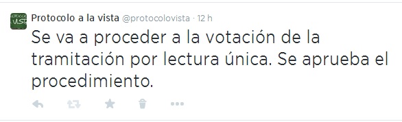 tramitación