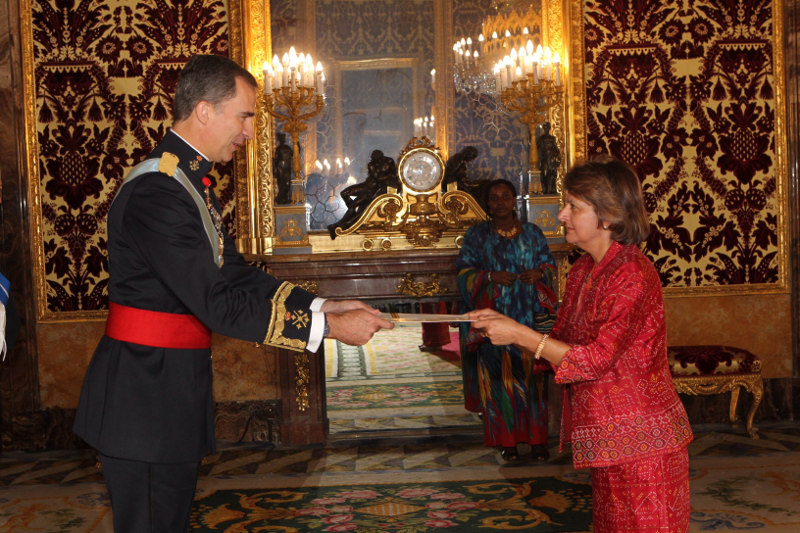 Embajadora de Uganda