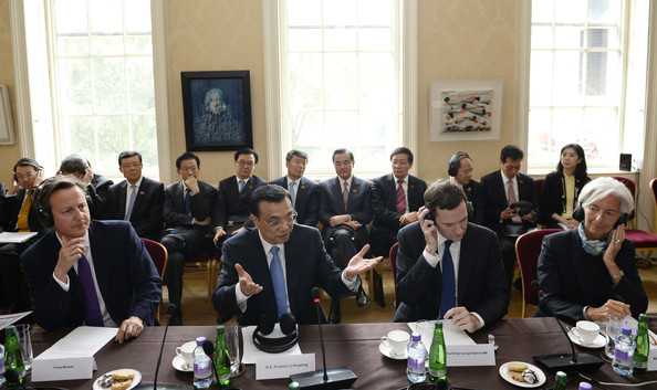 Li Keqiang en el Reino Unido