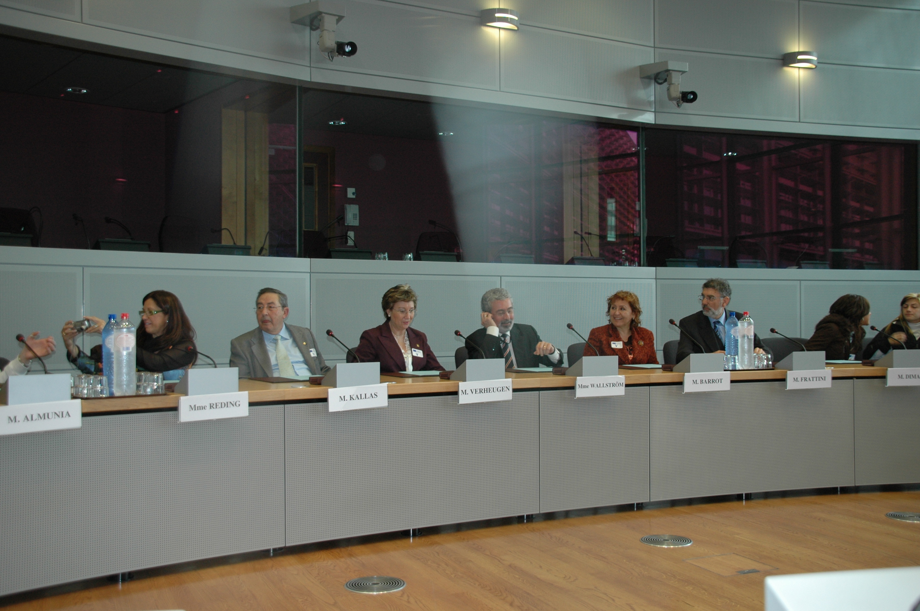 intérpretes Comisión Europea