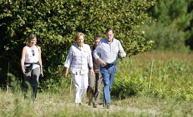 Merkel y Rajoy