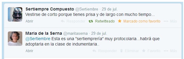 Vestirse de corto