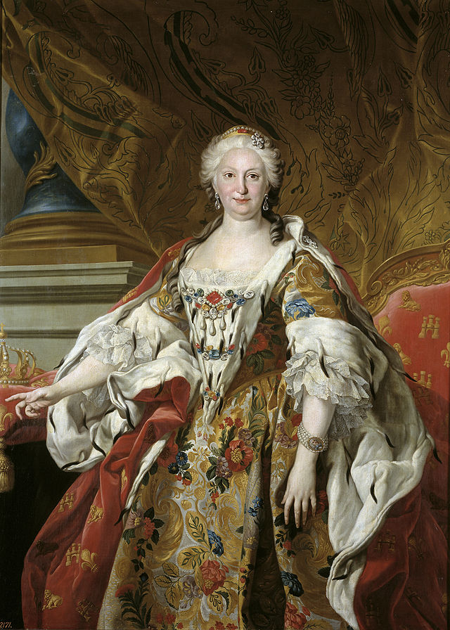 Retrato de Isabel de Farnesio, por Louis-Michel van Loo