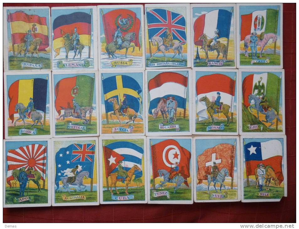banderas europeas cromos