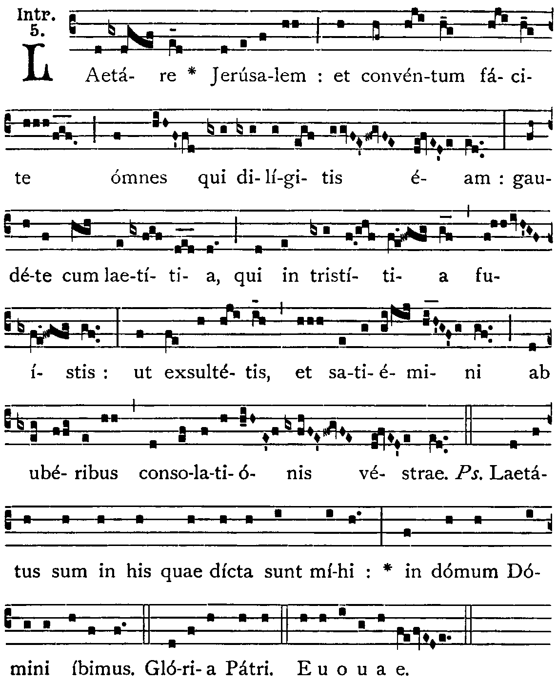 in_laetare_ierusalem