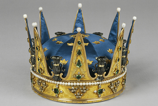 Prins Karls (XIII) krona, utförd till Gustav III:s kröning 1772 av Johan Adam Marcklin, Stockholm.