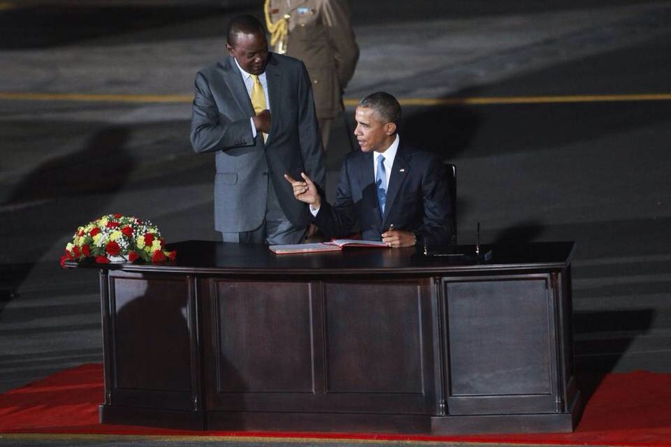 Obama en Kenia