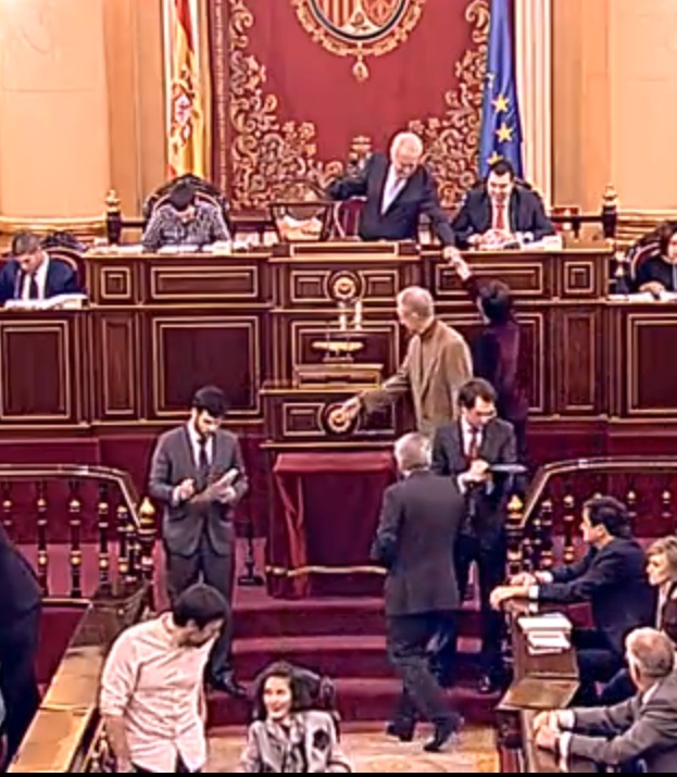 Senado silla ruedas