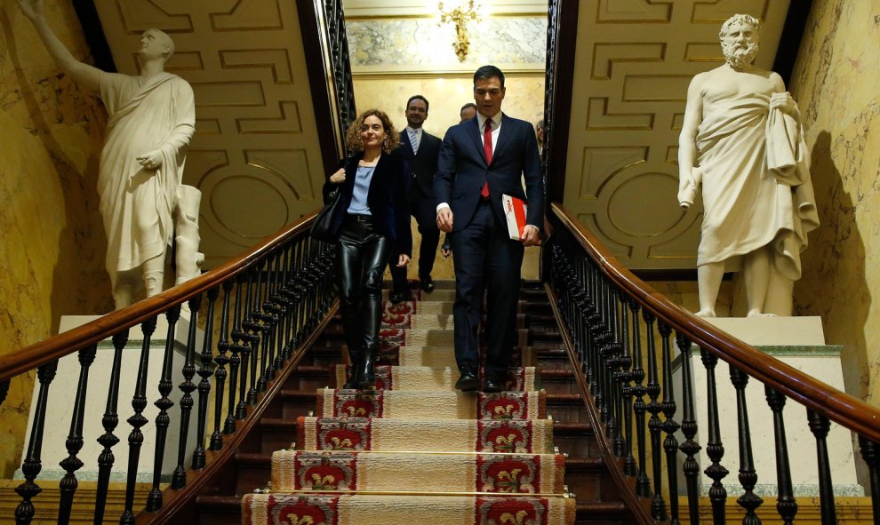 llegada Pedro Sanchez