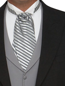 Corbata de plastrón