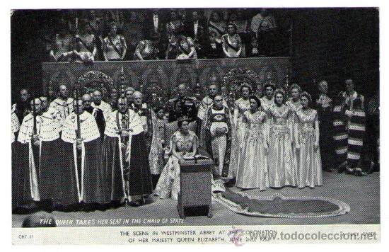 Postal inglesa de 1953