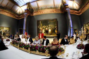 Queen Beatrix Of The Netherlands Hosts A Dinner Ahead Of Her Abdication