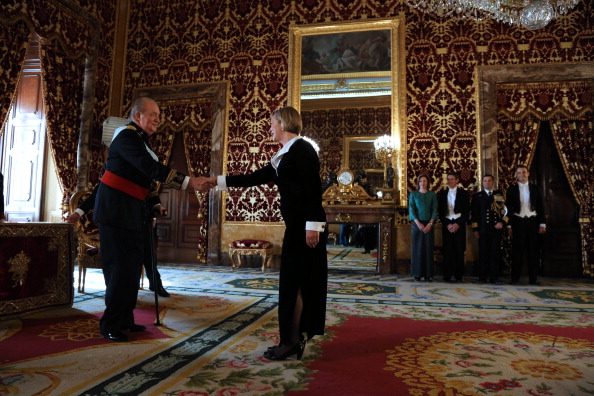 cartas credenciales King Juan Carlos Receives Ambassadors At Royal Palace