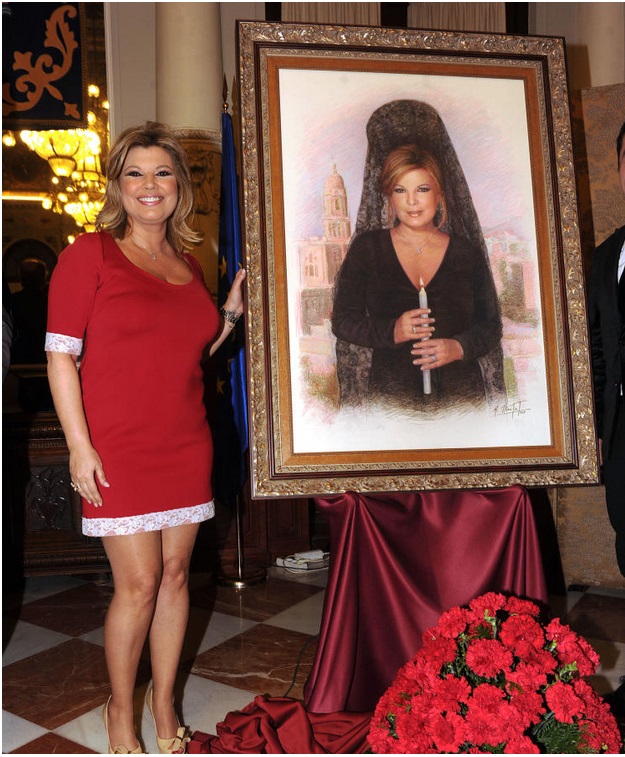 Terelu musa de la edición de exaltación de la mantilla 2015
