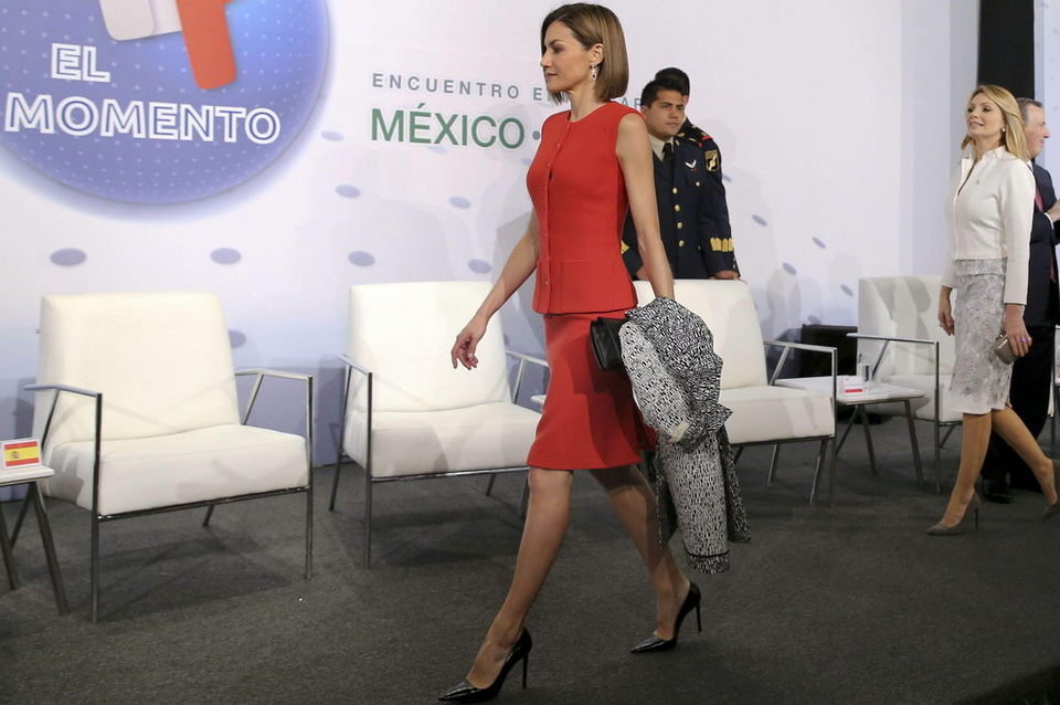 Doña Letizia en México