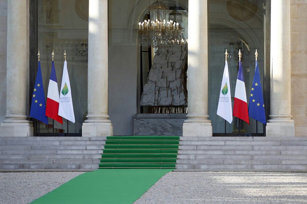 alfombra verde