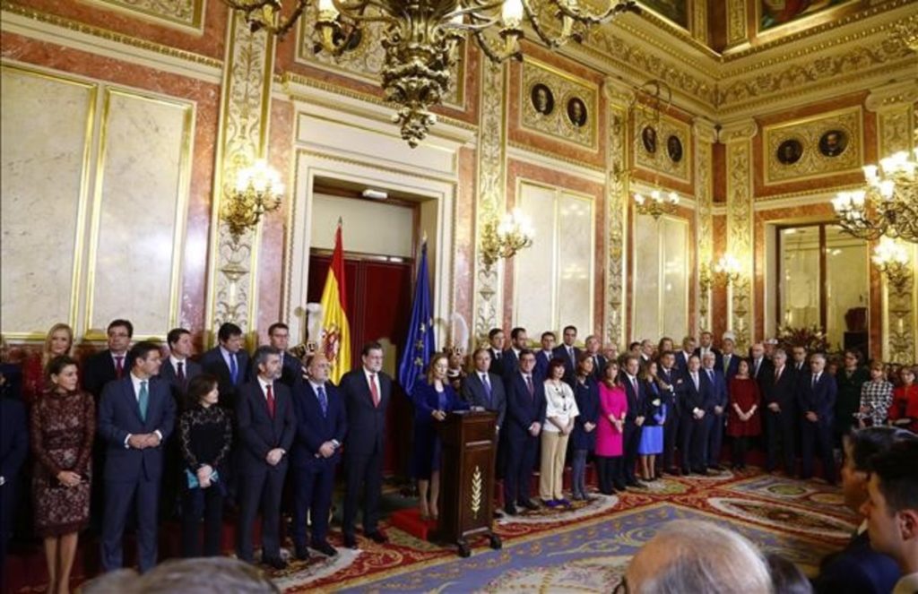 MADRID 06 12 2016 Politica Recepcion dia de la Constitucion FOTO de AGUSTIN CATALAN